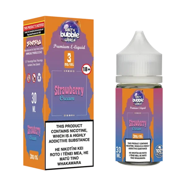 Strawberry Cream E-liquid - Image 2
