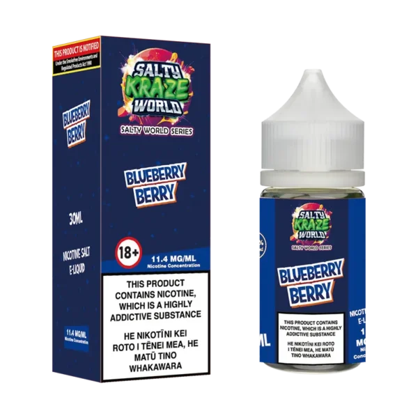 Blueberry Berry Nicotine Salt E-liquid - Image 2