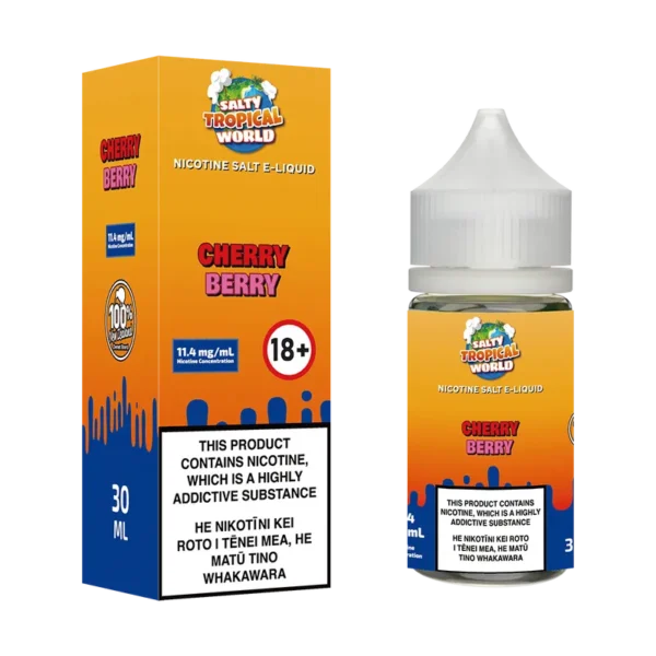 Cherry Berry Nicotine Salt E-liquid - Image 2